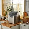 Countertop Home Electric Ice Machine with Scoop - Water Bottle Not Included