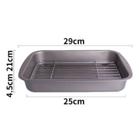 Oven grilled fish tray (Option: Bakeware)