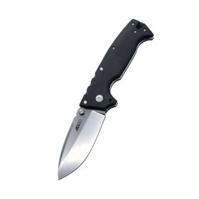 A Folding Folding Outdoor High Hardness Knife Portable Camping (Option: stone washing-219.-ABS Plastic)