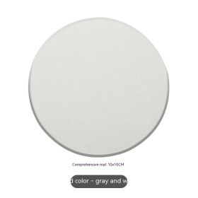 Natural Diatom Mud Hydrophilic Pad Simple Washstand Storage Pad (Option: Gray And White Coaster)