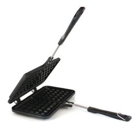 Home Fashion Black Waffle Plaid Cake Mold (Option: default)