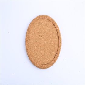 Concave Cork Anti-scald Coaster (Option: 100x4mm)