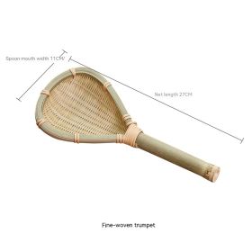 Large Strainer Surface Fishing Spoon Strainer Pasta (Option: Fine Woven Small)