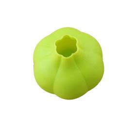 Silicone Garlic Peeler Kitchen Garlic Press Edible Silicon Tools (Color: Green)