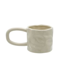 Simple Solid Color Creative Porcelain Cup (Option: Light Coffee-301to400ml)