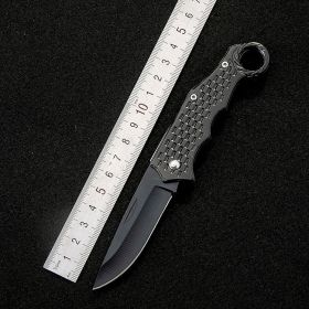 Folding Paw Training Portable High Hardness Self-defense Multi-functional Survival Split Express Cutter (Option: 01Style-Black)