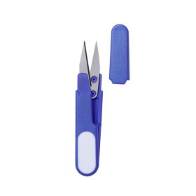 Household Small Scissors Trimming Fishing Line (Option: Pure Blue Scissors)