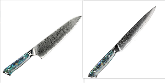 G10 67 Layers Damascus Steel Chef (Option: Suit1)